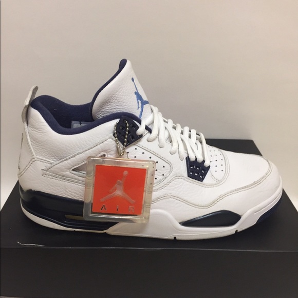 Retro Nike Air Jordan Legend Blue 4's - Picture 5 of 8
